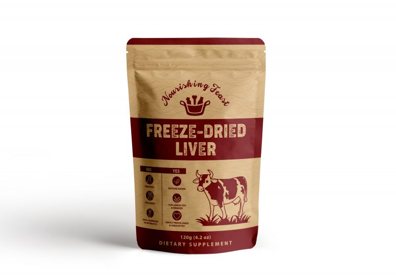 Freeze-Dried Beef Liver Powder - 4.2 oz